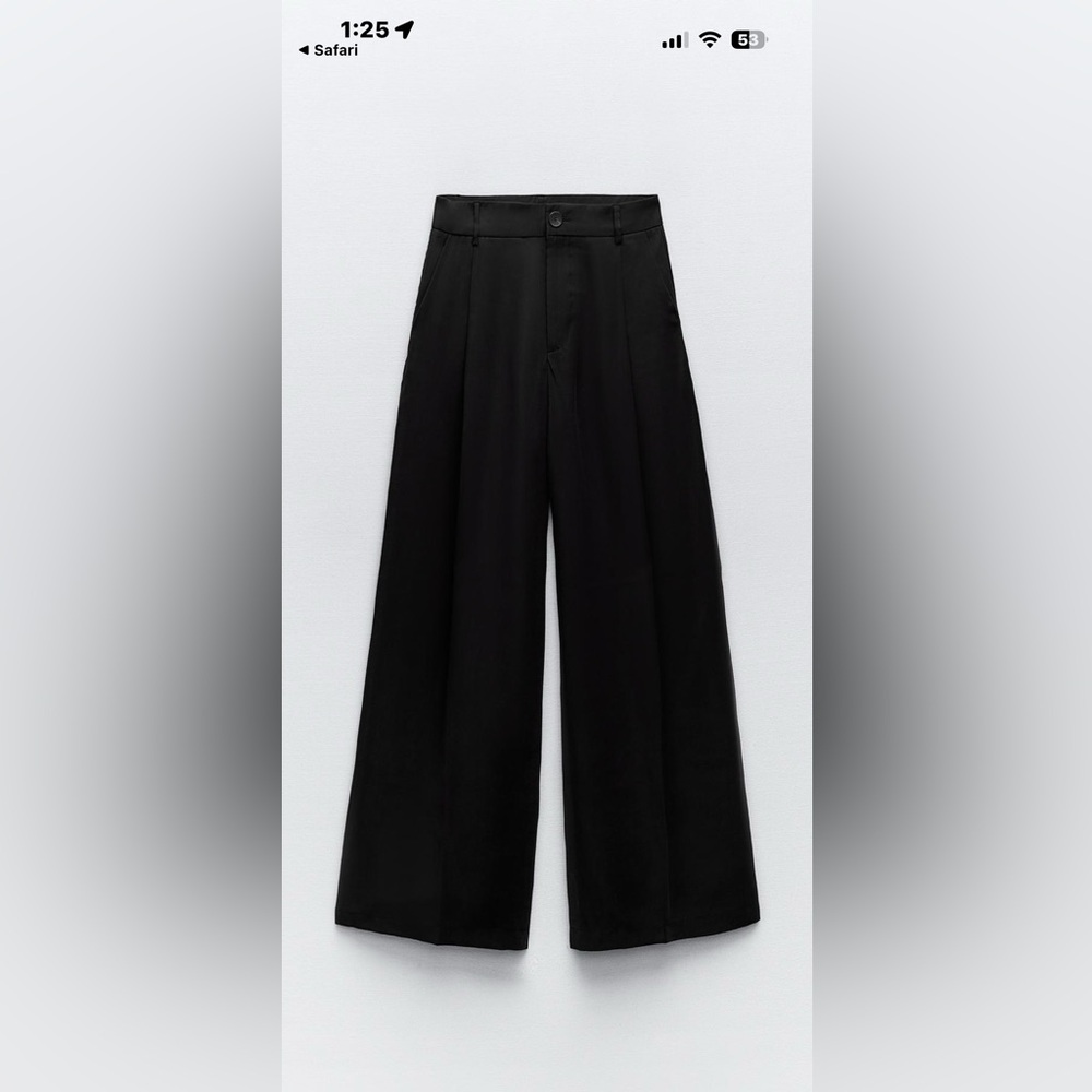 Zara Black Trouser size XS